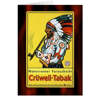 Annonce naturelle vintage de tabac