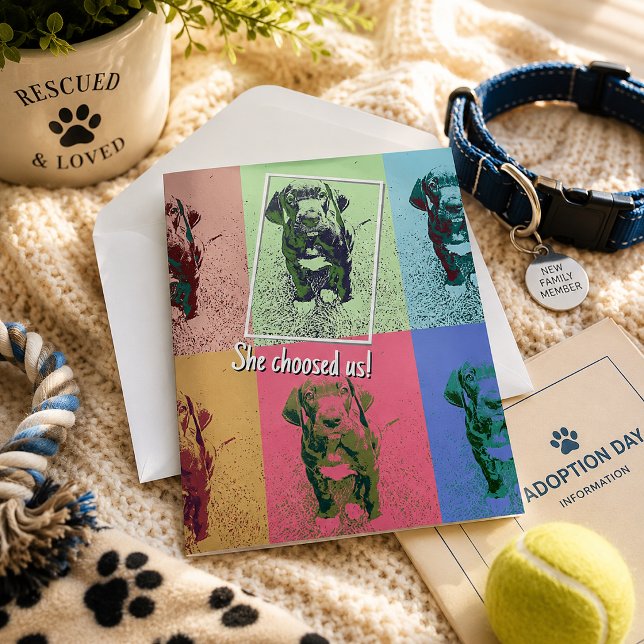 Annonce Pop Art de Nouveau Chien (Créateur téléchargé)