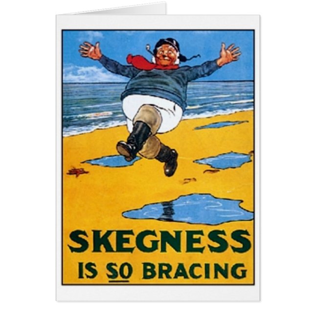 Annonce vintage Skegness - Skegness is so Bracing  (Devant)