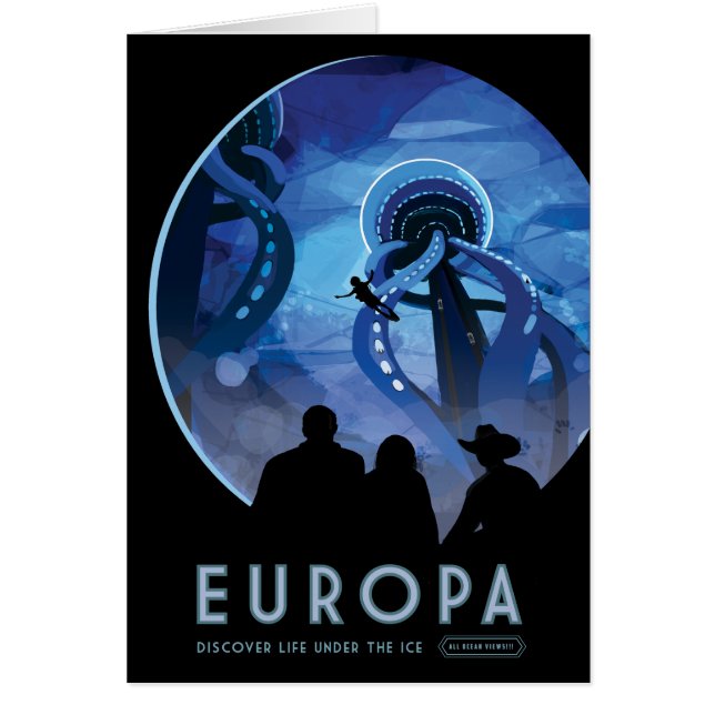 Annonce Voyage Sci-Fi, Moon Europa (Devant)