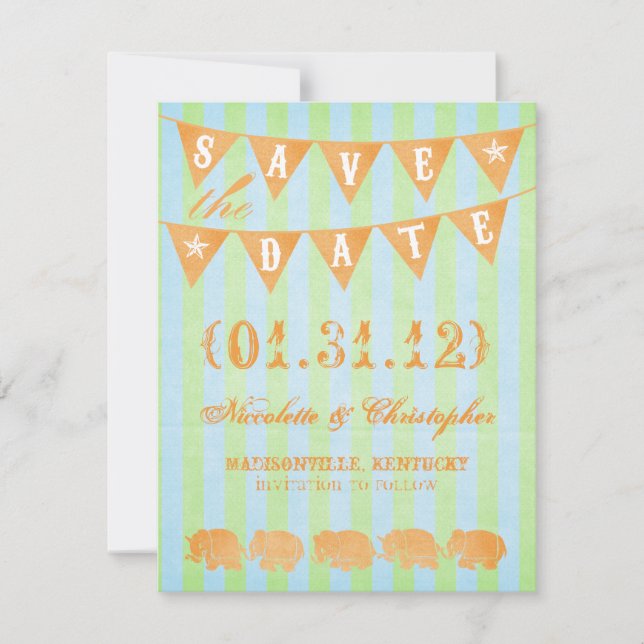 Annonces de Bailey Save the Date (Devant)