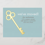 Annonces de déplacement de clé de squelette<br><div class="desc">Annoncez votre changement d'adresse grâce à ces annonces mobiles classiques et modernes qui présentent une belle illustration vectorielle d'une clé squelette vintage.</div>