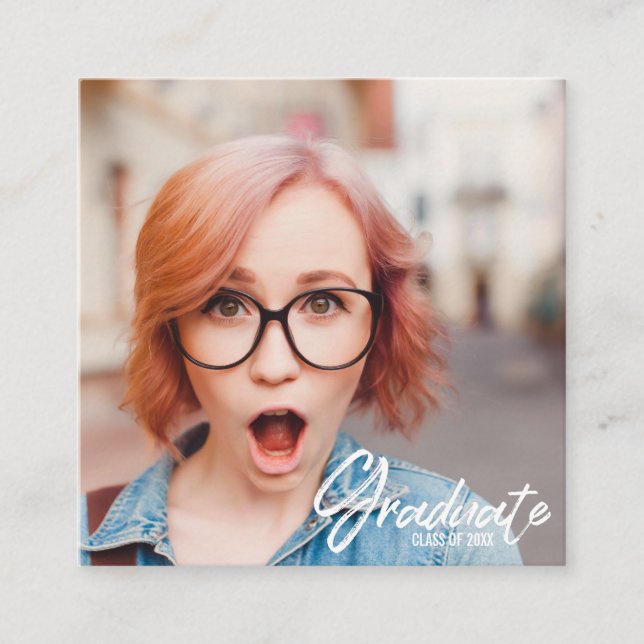 Annonces de mini-diplômés | Cartes de visite (Devant)