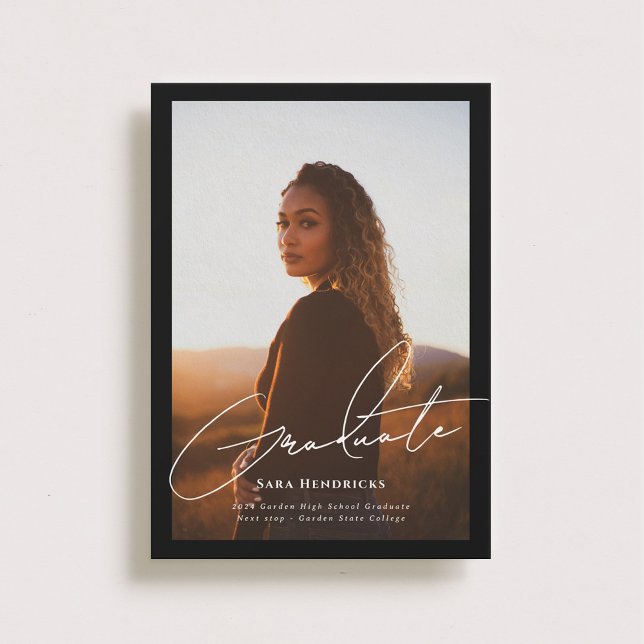 Annonces de photos de l'élégante graduation de scr (Créateur téléchargé)