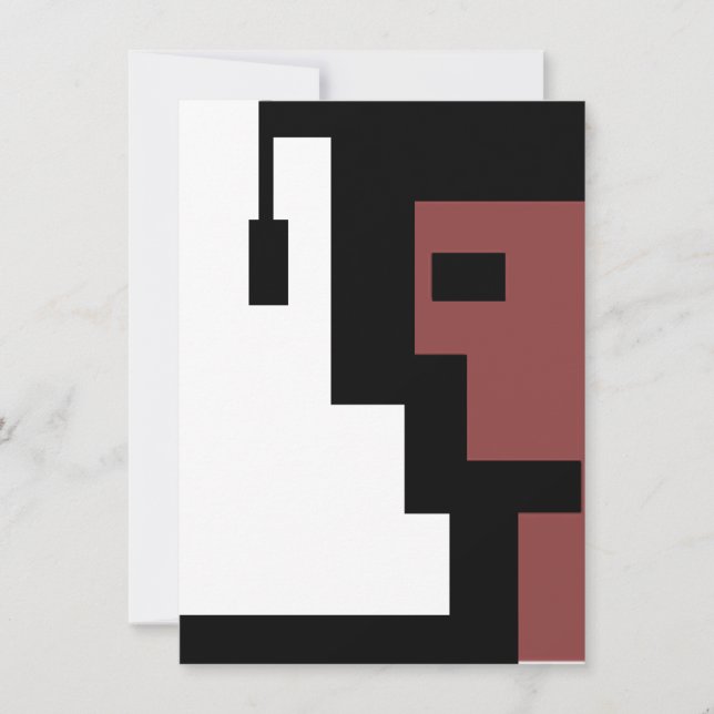 Annonces vierges Invitations de la fête de graduat (Devant)