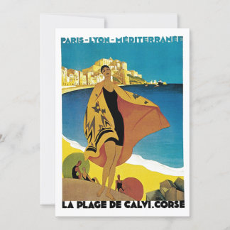 Annonces Vintage voyage : La Plage de Calvi, Corse