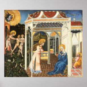 Annonciation - Poster des Beaux-Arts Giovanni di P