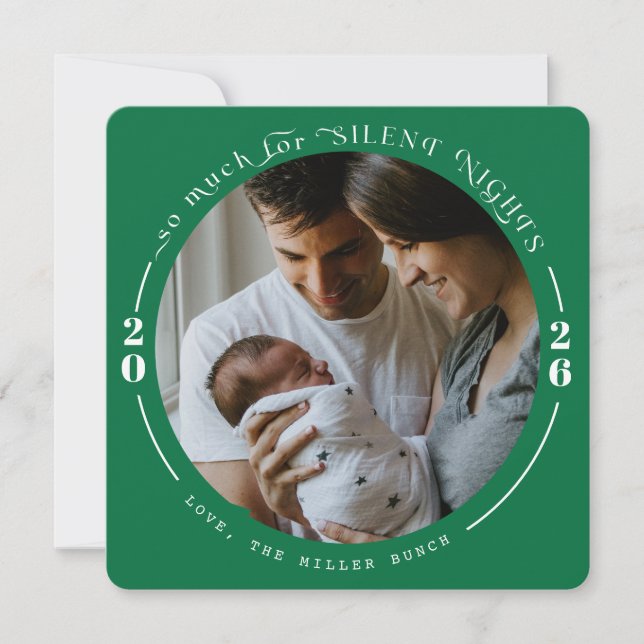 Annuelles Cartes de fêtes pour bébé (Devant)