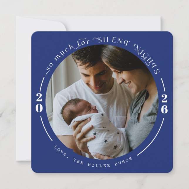 Annuelles Cartes de fêtes pour bébé (Devant)