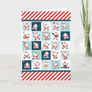 Annuelles Cartes de Noël de sports pour les Fêtes