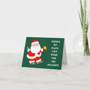 Annuelles Cartes de Noël drôles de softball pour les fêtes d