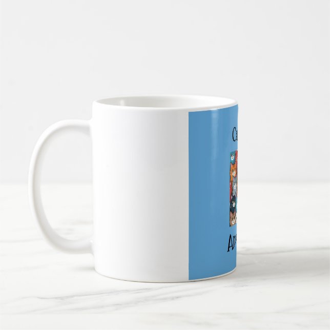 Anonymat Cataholics, Mug Classique, 325 ml (Gauche)