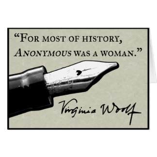 Anonymous était une femme