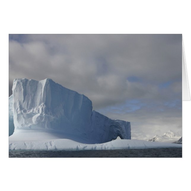 Antarctique, détroit de Bransfield, soleil de l'ap (Devant horizontal)