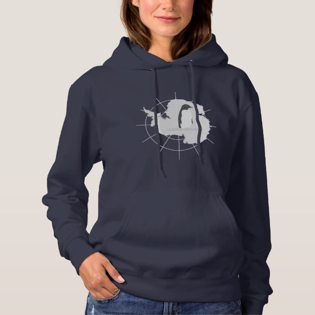 Antarctique - Sweat - shirt à capuche des femmes P (Devant)