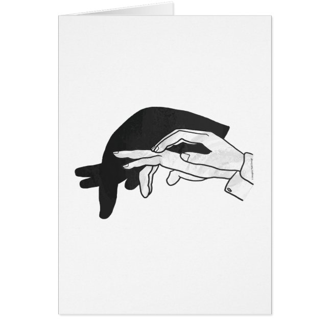 Anteater Silhouette main (Devant)