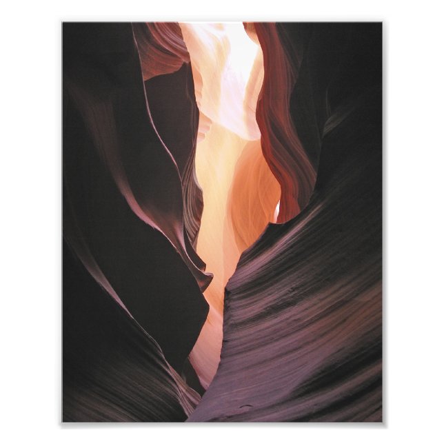 Antelope Canyon Abstraite page Arizona Photo Impri (Devant)