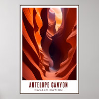 Antelope Canyon Navajo Nation Art Déco AZ Travel