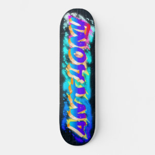 ANTHONY Customisé Graffiti Skateboard