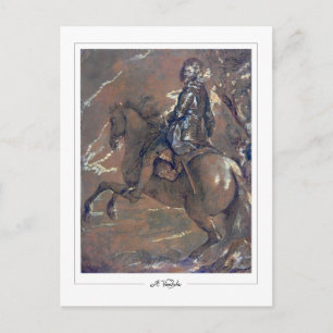 Anthony van Dyck #136 - Carte postale d'art fin