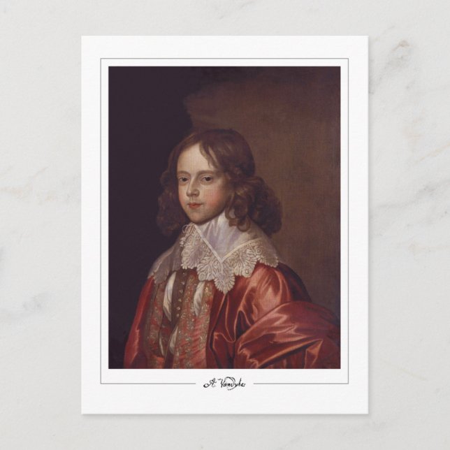 Anthony van Dyck #147 - Carte postale d'art fin (Devant)