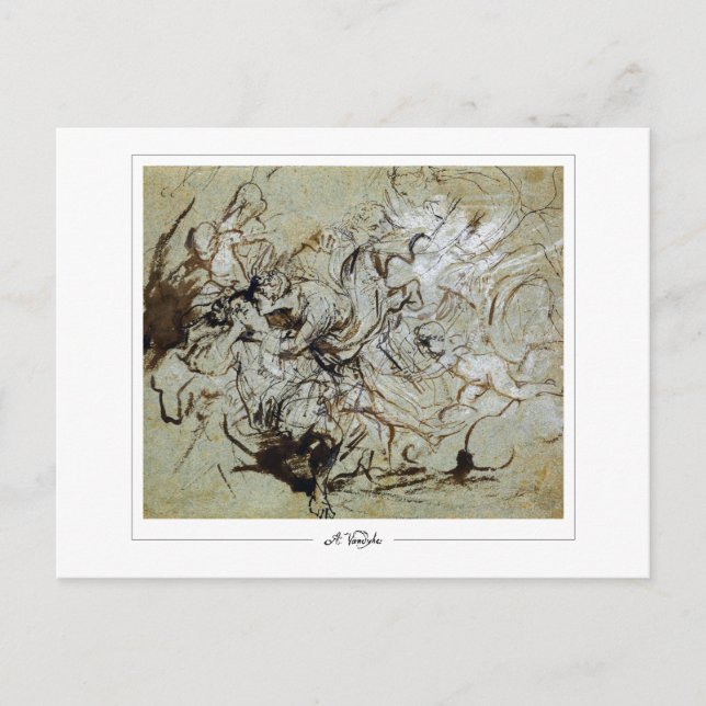 Anthony van Dyck #17 - Carte postale d'art fin (Devant)