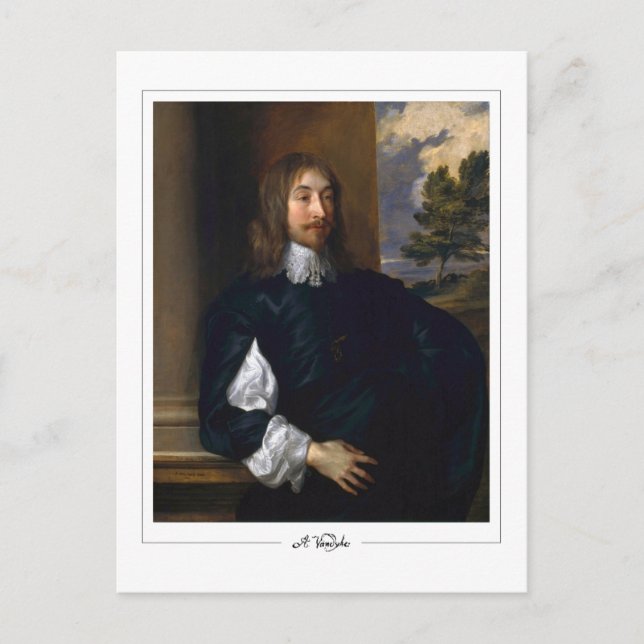 Anthony van Dyck #20 - Carte postale d'art fin (Devant)
