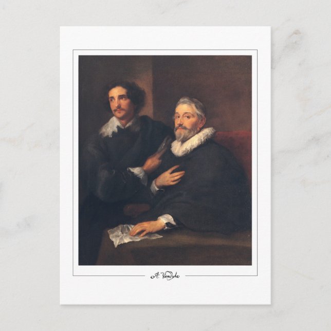 Anthony van Dyck #30 - Carte postale d'art fin (Devant)
