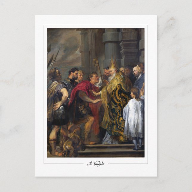 Anthony van Dyck #342 - Carte postale d'art fin (Devant)