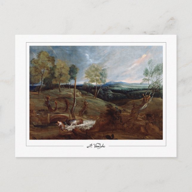 Anthony van Dyck #37 - Carte postale d'art fin (Devant)