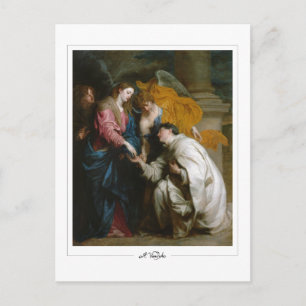 Anthony van Dyck #41 - Carte postale d'art fin