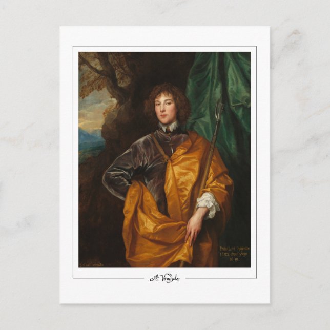 Anthony van Dyck #433 - Carte postale d'art fin (Devant)