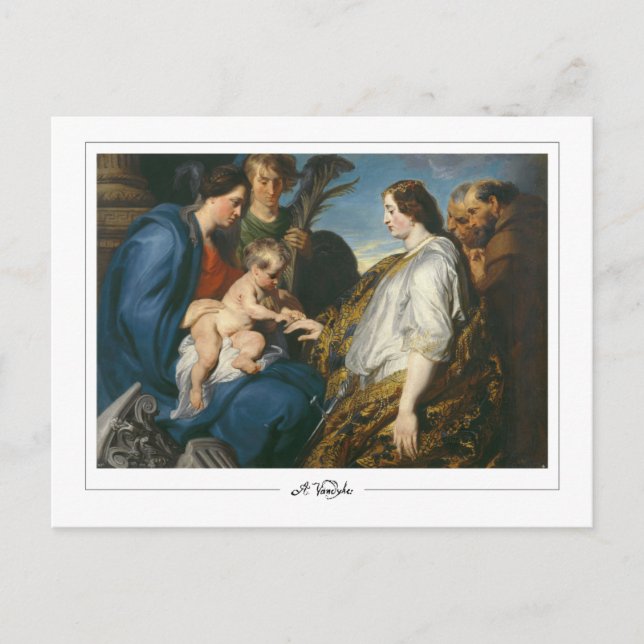Anthony van Dyck #449 - Carte postale Art (Devant)