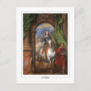 Anthony van Dyck #46 - Carte postale d'art fin