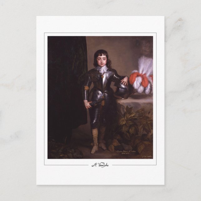 Anthony van Dyck #483 - Carte postale d'art fin (Devant)