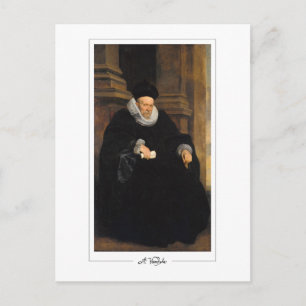 Anthony van Dyck #48 - Carte postale d'art fin