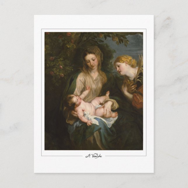 Anthony van Dyck #526 - Carte postale d'art fin (Devant)