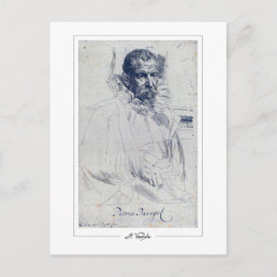 Anthony van Dyck #52 - Carte postale d'art fin