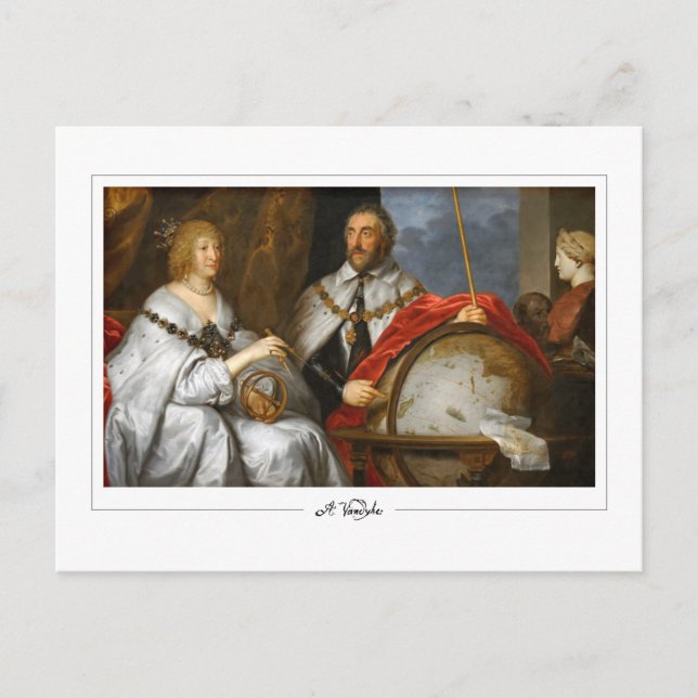 Anthony van Dyck #583 - Carte postale d'art fin (Devant)