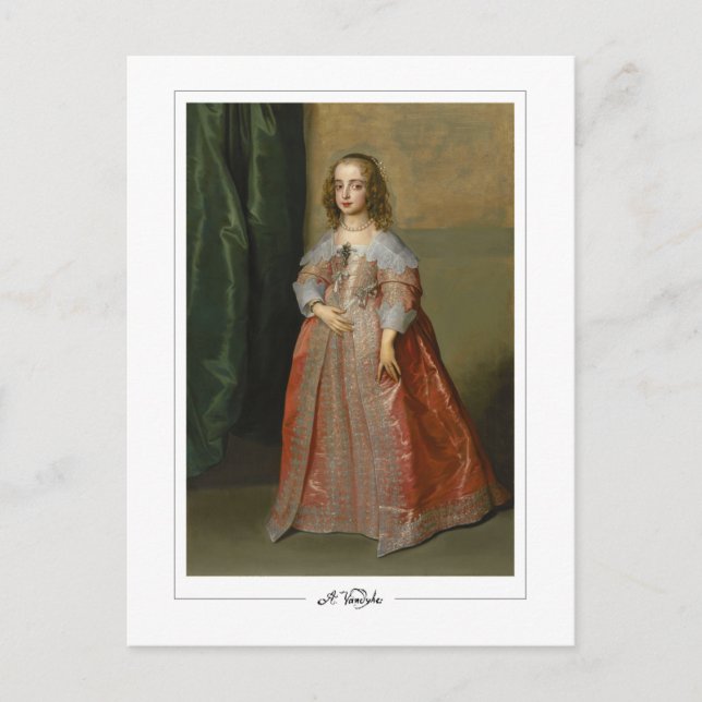 Anthony van Dyck #680 - Carte postale d'art fin (Devant)