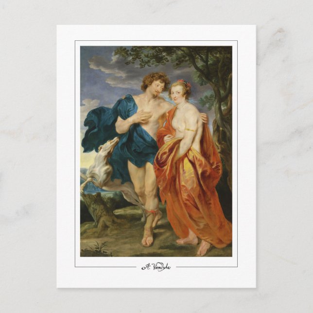 Anthony van Dyck #703 - Carte postale d'art fin (Devant)