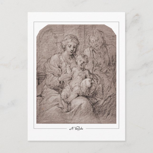 Anthony van Dyck #817 - Carte postale d'art fin (Devant)