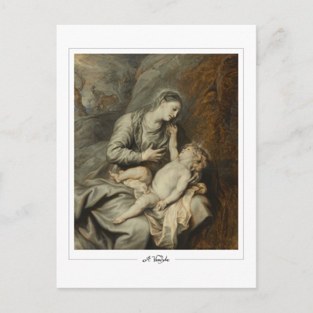 Anthony van Dyck #849 - Carte postale d'art fin (Devant)