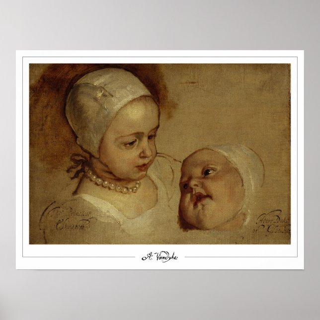 Anthony van Dyck Affiche d'art Zedign #36 (Devant)