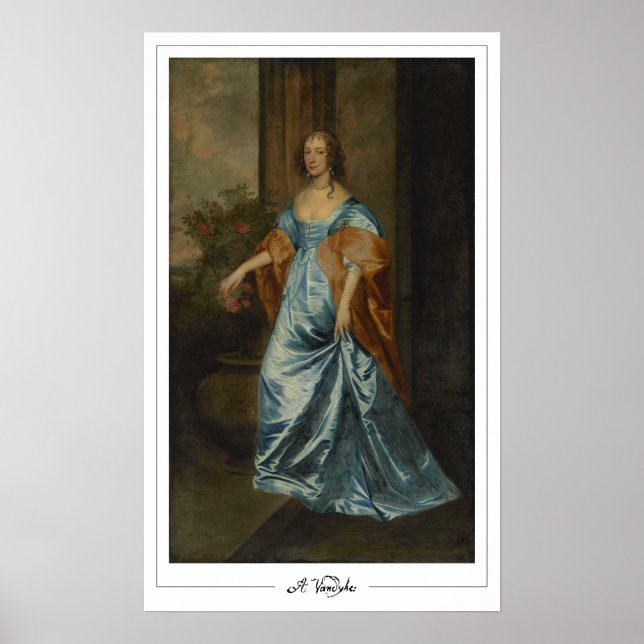 Anthony van Dyck Affiche d'art Zedign #646 (Devant)