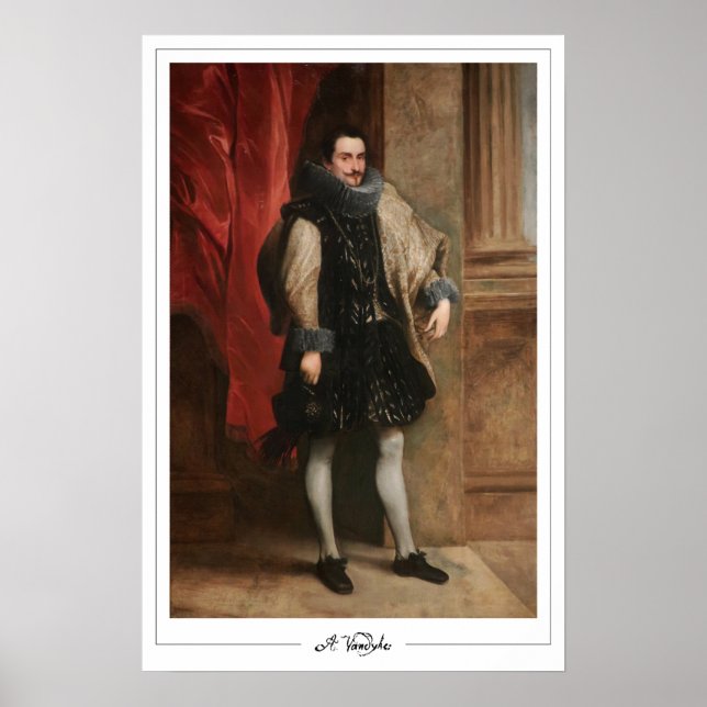 Anthony van Dyck Affiche d'art Zedign #667 (Devant)