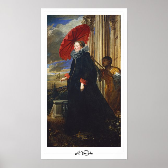 Anthony van Dyck Zedign Affiche artistique #308 (Devant)