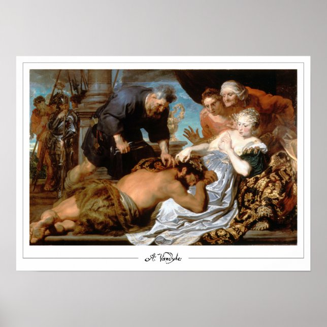 Anthony van Dyck Zedign affiche d'art #21 (Devant)