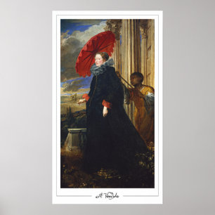 Anthony van Dyck Zedign affiche d'art #308