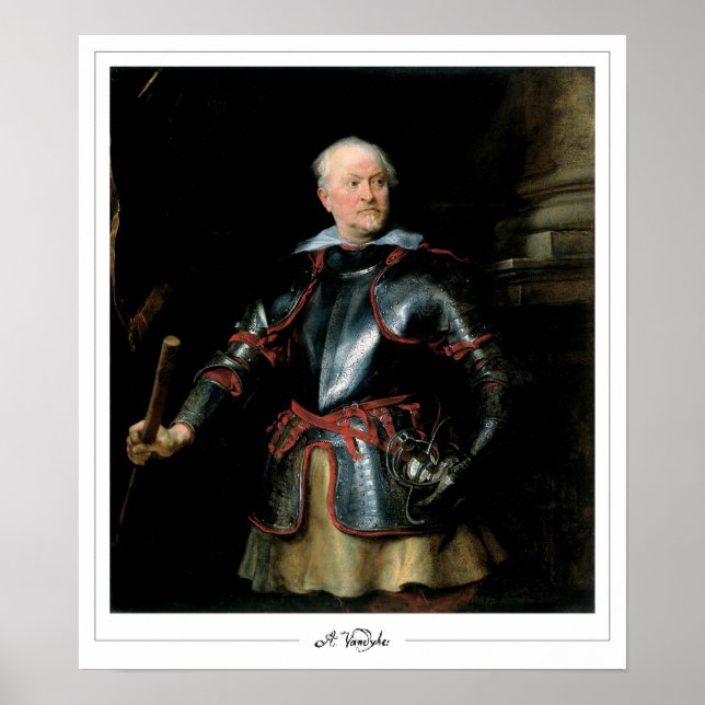 Anthony van Dyck Zedign affiche d'art #356 (Devant)
